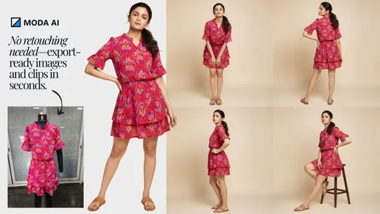 MODA: AI Model Photos+Videos screenshot