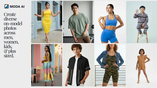 MODA: AI Catalog Photos+Video screenshot