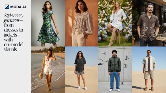 MODA: AI Catalog Photos+Video screenshot