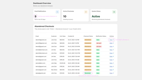 GoneCart screenshot