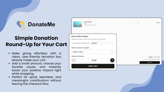 DonateMe screenshot