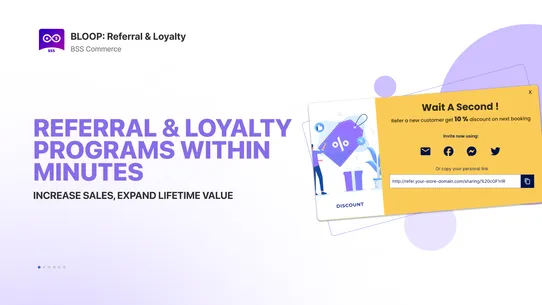 BLOOP: Referrals &amp; Loyalty screenshot