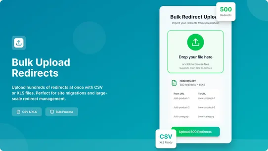 Vennzo Redirect: 301 &amp; Fix 404 screenshot