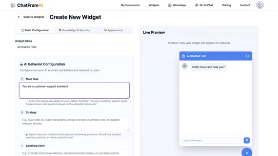 ChatFromAI ‑ AI ChatBot &amp; Help screenshot