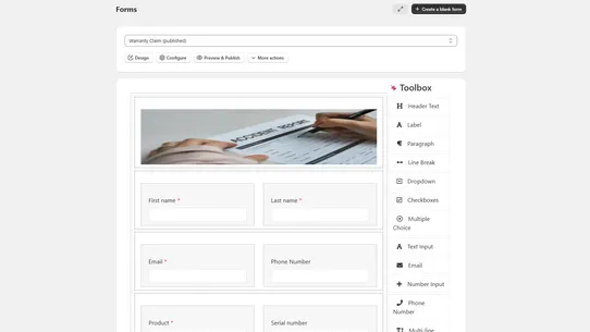 Simply Forms screenshot