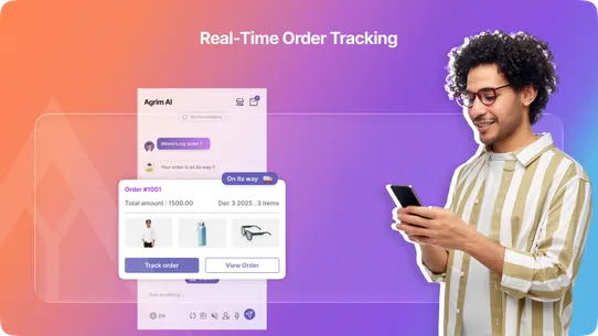 Agrim AI Chatbot &amp; Sales Agent screenshot
