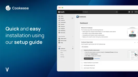 Cookease: Smart Cookie Consent screenshot