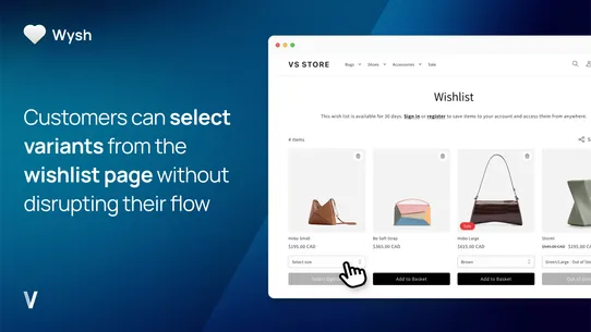 Wysh ‑ Unified Wishlists screenshot