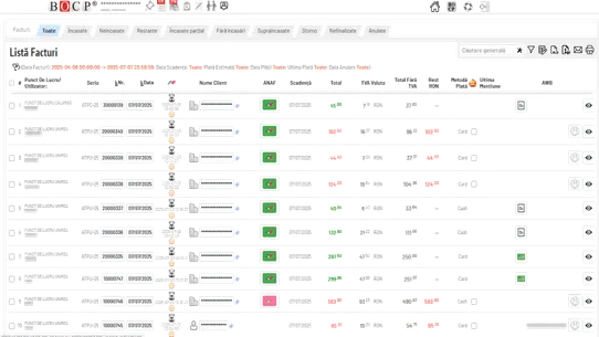 Business Online Control Panel screenshot