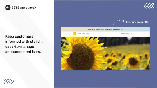 ESTS AnnounceX screenshot