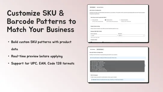 GD: SKU &amp; Barcode Generator screenshot