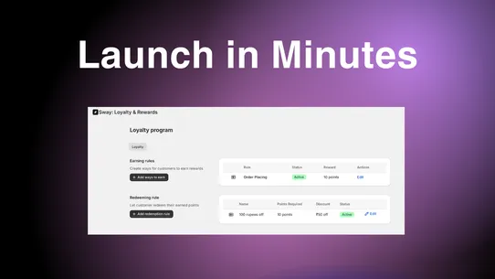Sway Loyalty Rewards &amp; Points screenshot