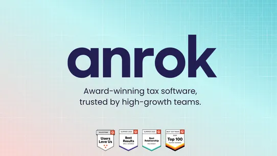 Anrok Sales Tax Automation screenshot