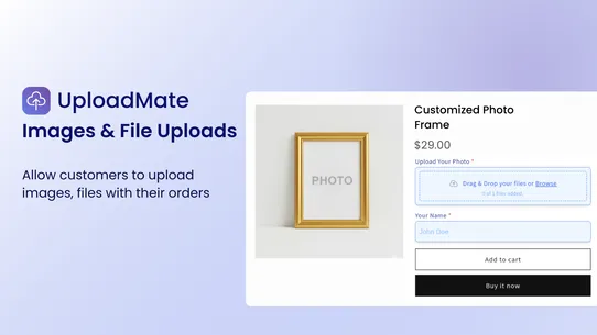UploadMate ‑ File Image Upload screenshot