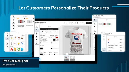 FlexiPOD: Product Personalizer screenshot