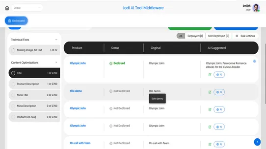 Jodi AI Tool screenshot