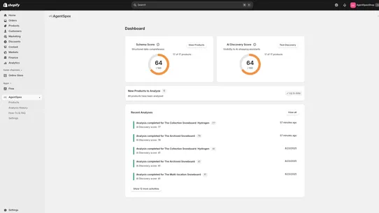 AgentSpex screenshot