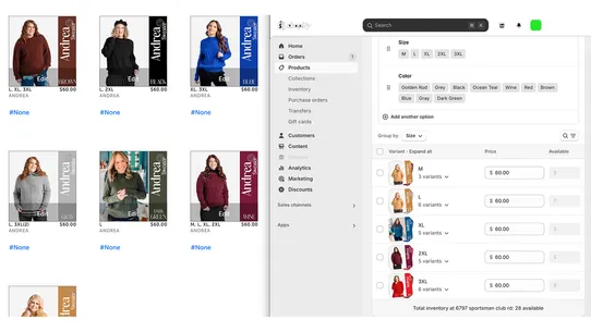 LuLaRoe BLESS Integration screenshot