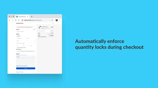 QuantityLock ‑ Product Limits screenshot