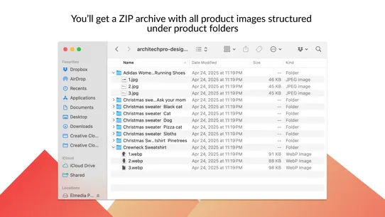 Mega Media Exporter screenshot