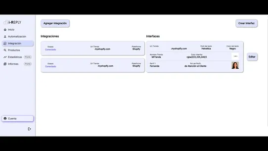 i‑REPLY AI Chatbot screenshot