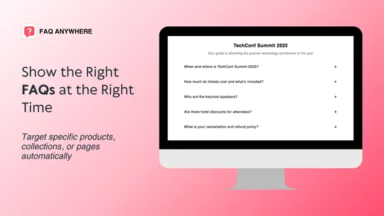 FAQ Anywhere ‑ BuildPrompt screenshot