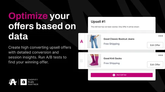 Aftersell Post Purchase Upsell screenshot