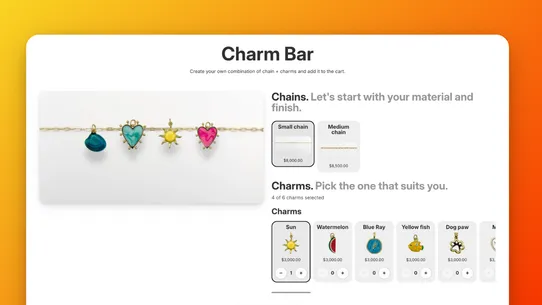 Charm Bar screenshot