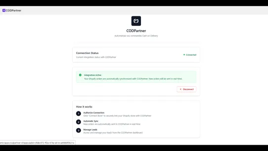 CODPartner screenshot