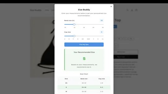 Size Buddy screenshot