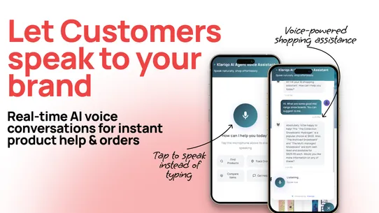 Klariqo: AI Voice Assistant screenshot