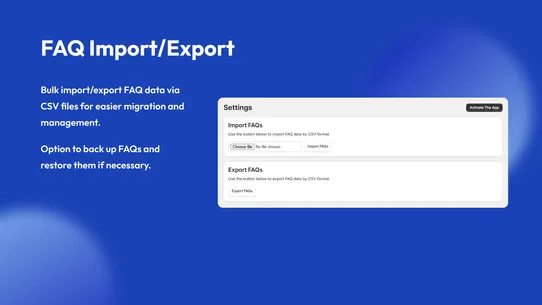 Rootways FAQ Page, Product FAQ screenshot