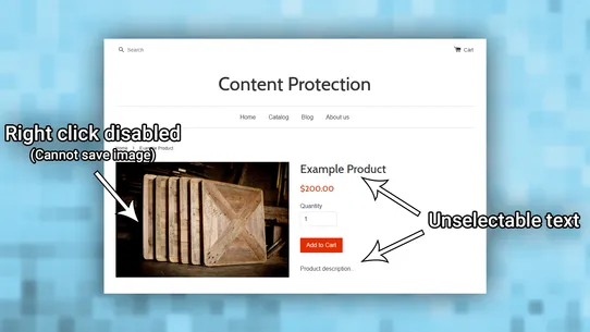 Content Protection by Webyze screenshot