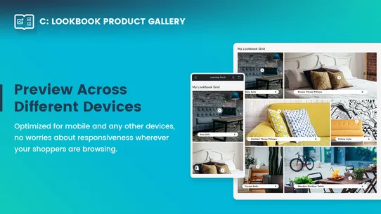 C: Lookbook Product Gallery screenshot