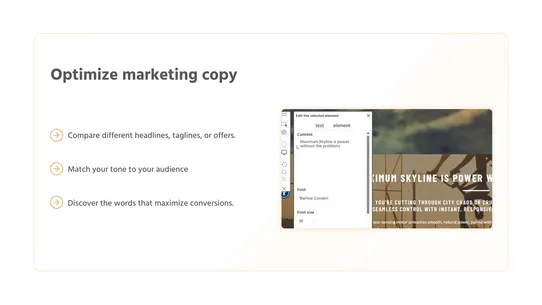 Lyntest ‑ A/B Testing Content screenshot