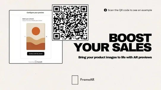 FrameAR: Wall Art AR Previews screenshot