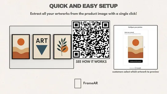 FrameAR: Wall Art AR Previews screenshot