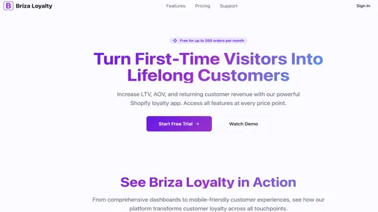 Briza screenshot
