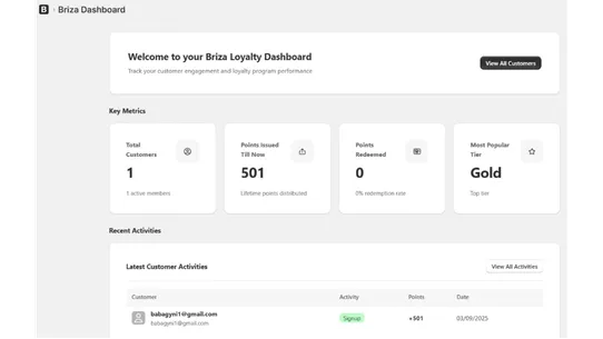 Briza screenshot