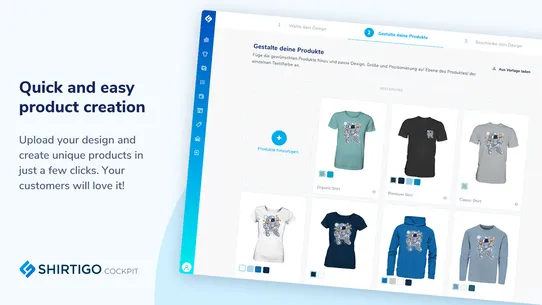 Shirtigo: Print‑on‑Demand screenshot