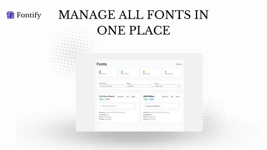 Fontomize: Custom Fonts screenshot