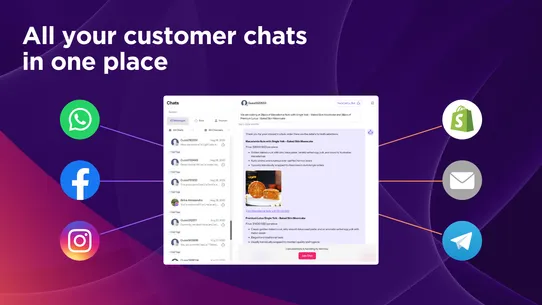 AeroChat AI Chatbot, Live Chat screenshot