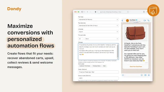 Dondy: Marketing &amp; AI Chat screenshot