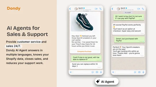 Dondy: WhatsApp Marketing+Chat screenshot