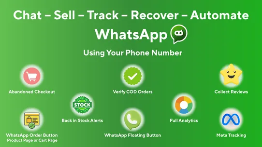 CA: WhatsApp Chat Order Button screenshot