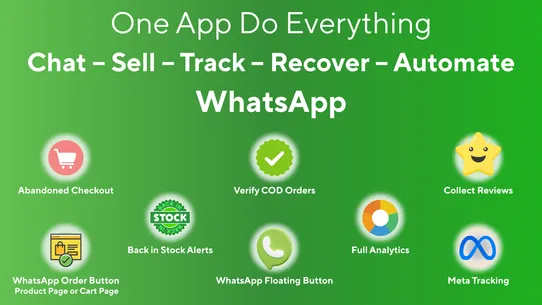 CA: WhatsApp Chat Order Button screenshot