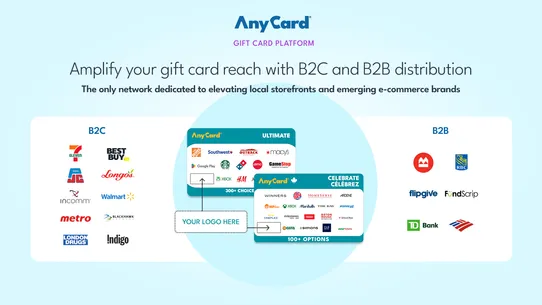 AnyCard: Gift Card Platform screenshot