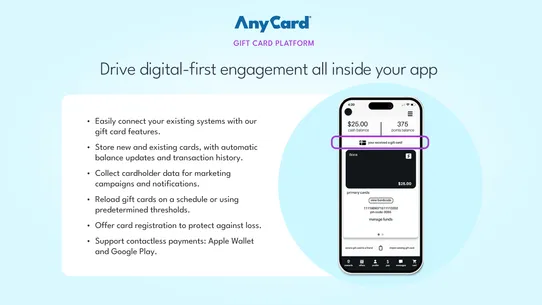 AnyCard: Gift Card Platform screenshot