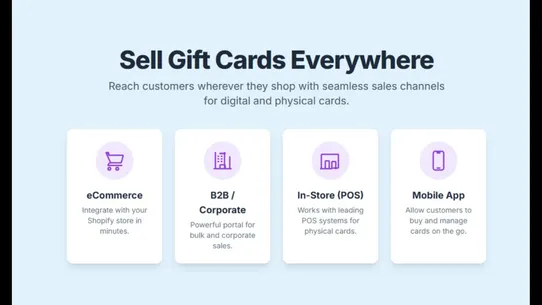 AnyCard: Gift Card Platform screenshot