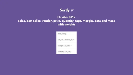 Sortly ‑ Smart Product Sorting screenshot